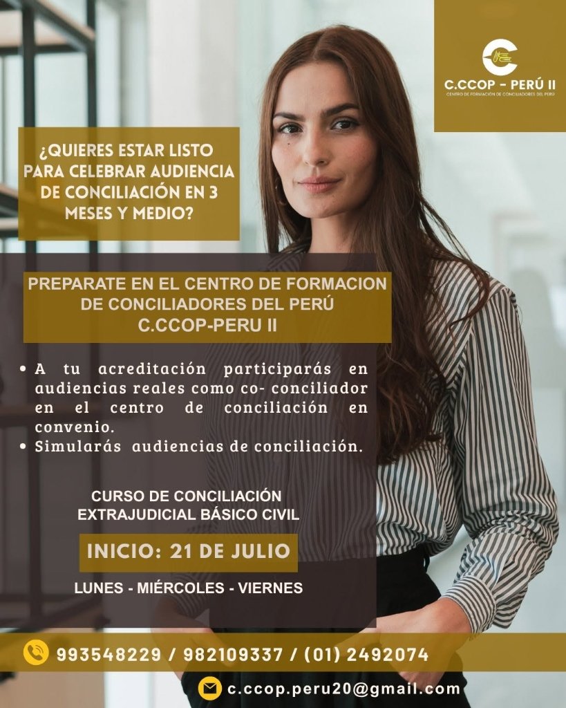 Curso de Conciliación Básico Civil Julio